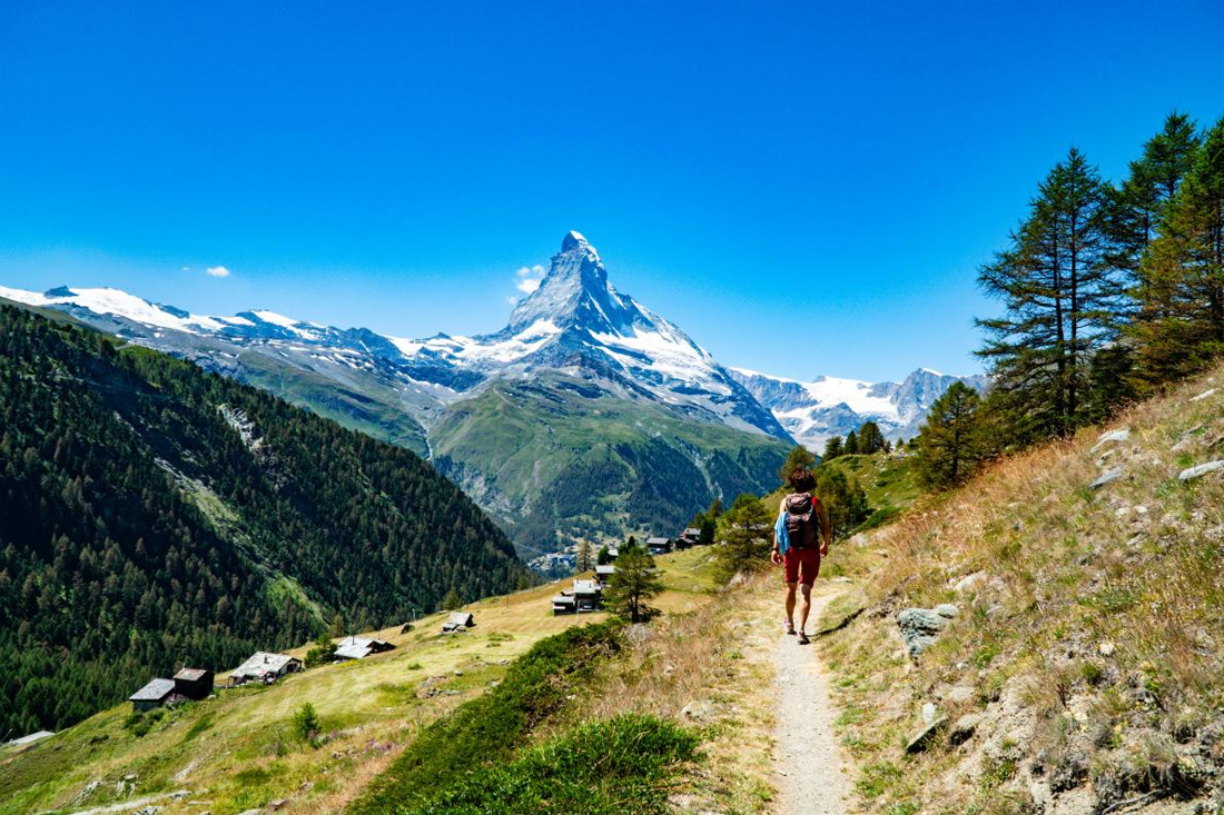 The path to Zermatt